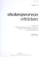 Cover of: Shakespearean criticism by Michelle Lee