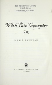 Cover of: With fate conspire by Marie Brennan