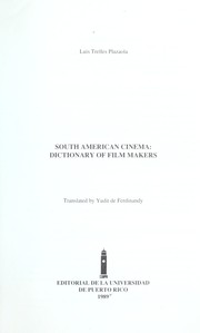 Cover of: South American cinema : dictionary of film makers by 