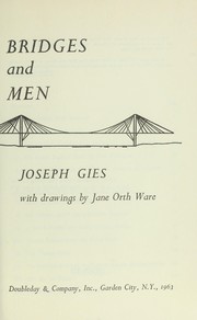 Cover of: Bridges and men