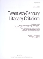 Cover of: Twentieth Century Literary Criticism