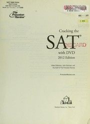 Cover of: Cracking the SAT: with DVD, 2012 edition