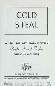 Cold Steal by Phoebe Atwood Taylor