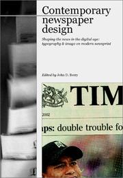 Cover of: Contemporary newspaper design by edited by John D. Berry ; foreword by Roger Black.