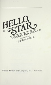 Cover of: Hello, Star