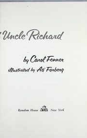 Cover of: The skates of Uncle Richard