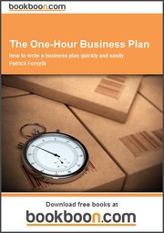 Cover of: The One-Hour Business Plan How to write a business plan quickly and easily