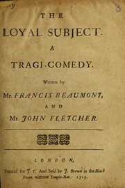 Cover of: The loyal subject: a tragi-comedy