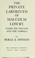 Cover of: The private labyrinth of Malcolm Lowry