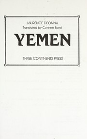 Cover of: Yemen