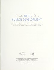 Cover of: The arts and human development