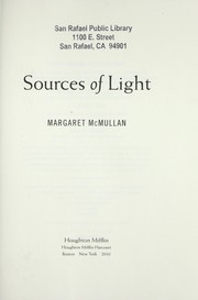 Cover of: Sources of light