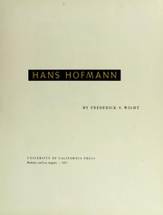 Cover of: Hans Hofmann.