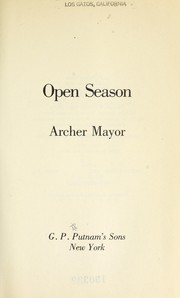 Cover of: Open season by Archer Mayor