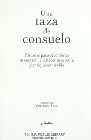 Una taza de consuelo by Colleen Sell, Gilda Moreno Manzur