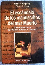 Cover of: El escándalo de los manuscritos del mar Muerto
