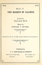 Cover of: Music of The masque of Illinois