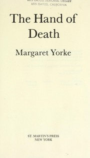 Cover of: The hand of death