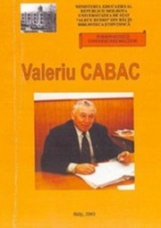 Cover of: Valeriu Cabac : Biobibliografie