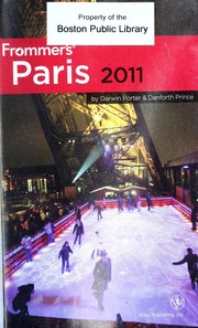 Cover of: Frommer's Paris 2011 by Darwin Porter