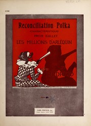 Cover of: Reconciliation polka (characteristique) by Riccardo Drigo
