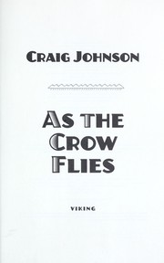 Cover of: As the crow flies
