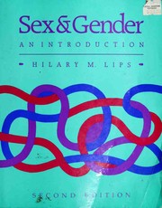 Cover of: Sex & gender by Hilary M. Lips