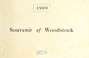 Cover of: Souvenir of Woodstock, 1909