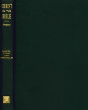 Cover of: Christ In The Bible Vol. VII - Samuel, Kings, Chronicles by A. B. Simpson