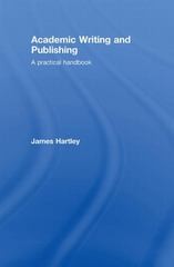 Cover of: Academic Writing and Publishing: A practical handbook