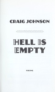 Cover of: Hell is empty : a Walt Longmire mystery