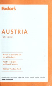 Cover of: Austria