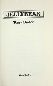 Cover of: Jellybean by Tessa Duder