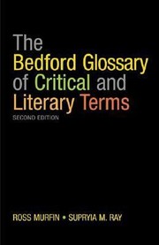 Cover of: The Bedford glossary of critical and literary terms