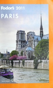 Cover of: Fodor's Paris 2011