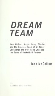 Cover of: Dream team by Jack McCallum