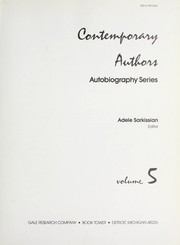 Contemporary Authors by Adele Sarkissian