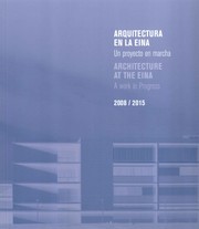 Cover of: Arquitectura en la EINA: un proyecto en marcha = Architecture at the EINA : a work in progress : 2008/2015