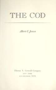 Cover of: The cod by Albert C. Jensen