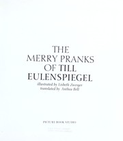 Cover of: The merry pranks of Till Eulenspiegel