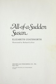 Cover of: All-of-a-sudden Susan