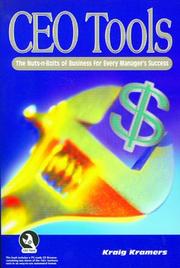 Cover of: CEO Tools: The Nuts-n-Bolts of Business for Every Manager's Success