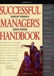 Cover of: Successful Manager's Handbook by Susan H. Gebelein, Susan H. Gebelein