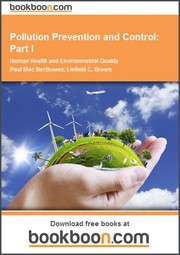 Cover of: Pollution Prevention and Control: Part I Human Health and Environmental Quality by Paul Mac Berthouex , Linfield C. Brown