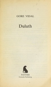 Cover of: Duluth by Gore Vidal