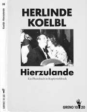 Cover of: Hierzulande: Ein Photobuch in Kupfertiefdruck