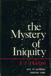 Cover of: The Mystery of Iniquity