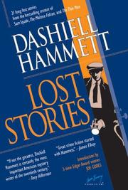 Cover of: Lost Stories (The Ace Performer Collection series) by Dashiell Hammett