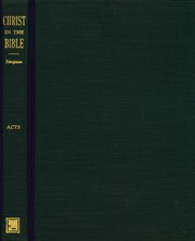 Cover of: Christ in the Bible Vol. XV - Acts
