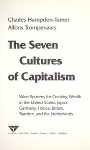 Cover of The seven cultures of capitalism